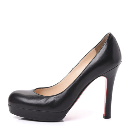 Christian Louboutin Kid Bruges 120 Pumps 35.5 Black 1 of 10