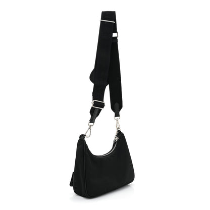 Prada Nylon Re-Edition 2005 Shoulder Bag Black 3 of 13