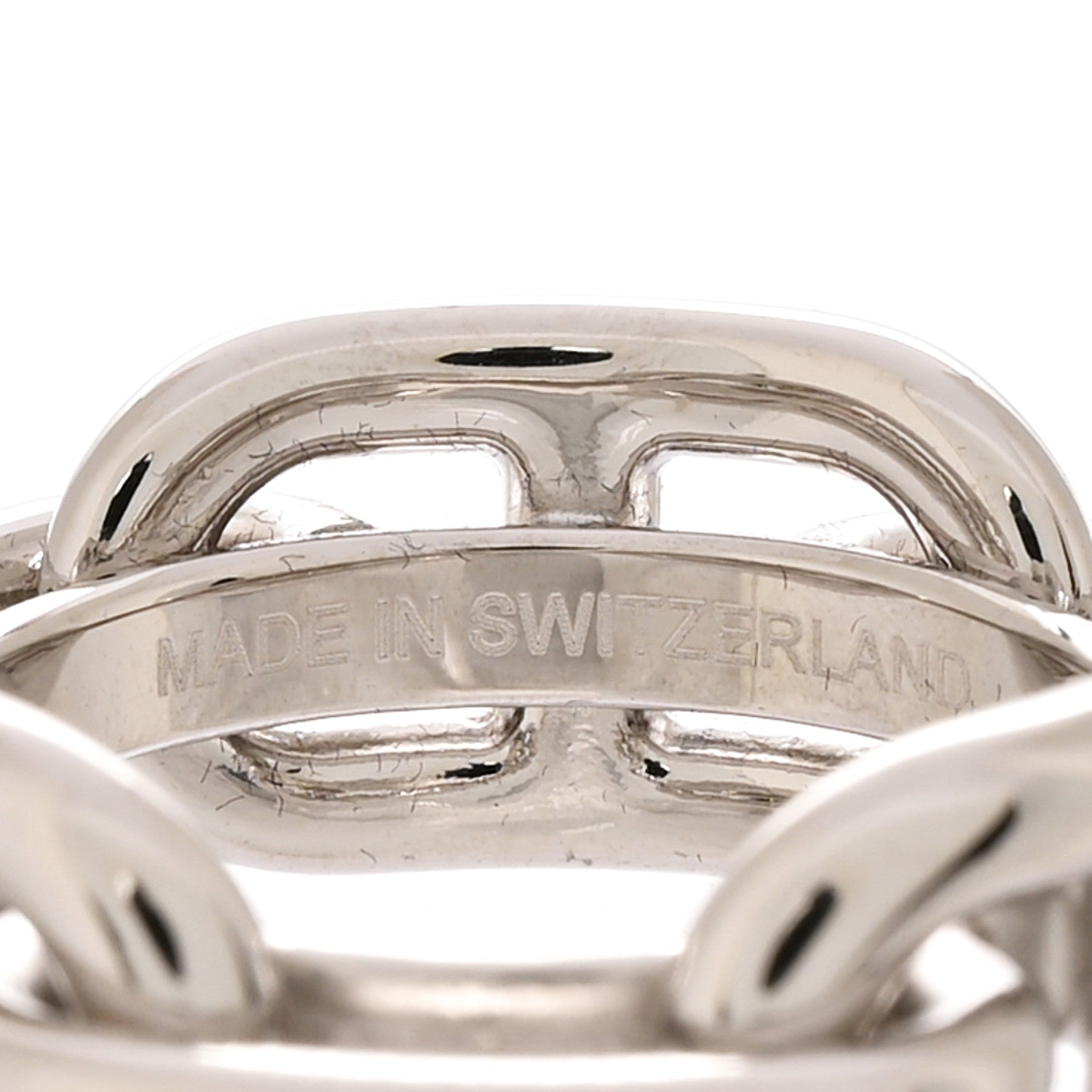 Hermes Palladium Regate Scarf Ring 4 of 5