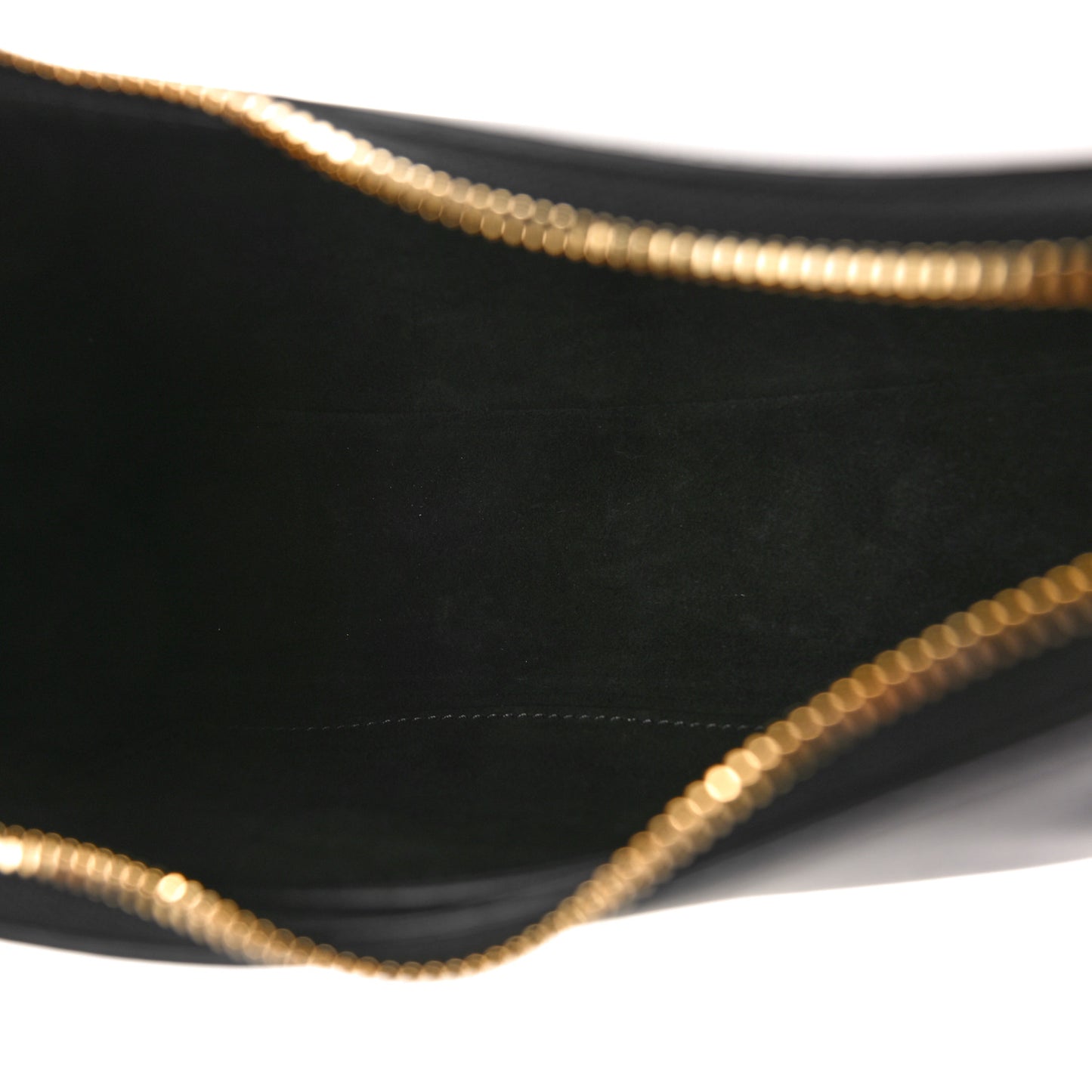 Smooth Calfskin Medium Strap Ava Shoulder Bag Black