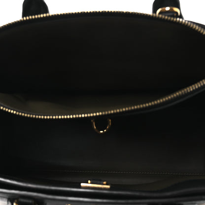 Louis Vuitton Calfskin City Steamer MM Kaki Black 5 of 17