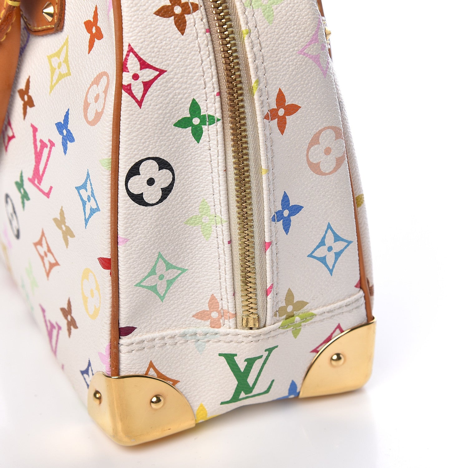 Louis Vuitton Monogram Multicolor Trouville White 12 of 15