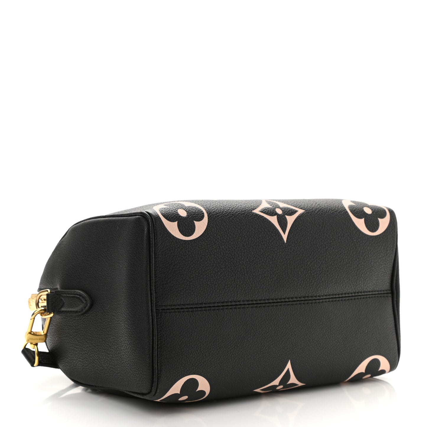 Empreinte Monogram Giant Speedy Bandouliere 25 Black Beige