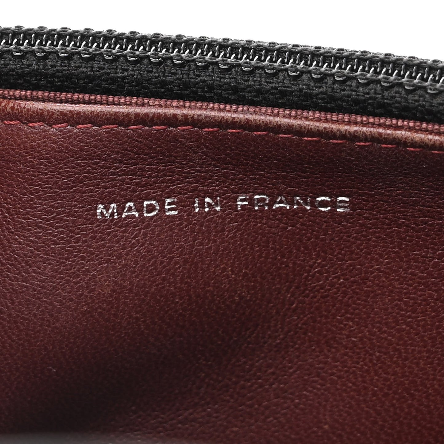 Lambskin Quilted Wallet On Chain WOC Black