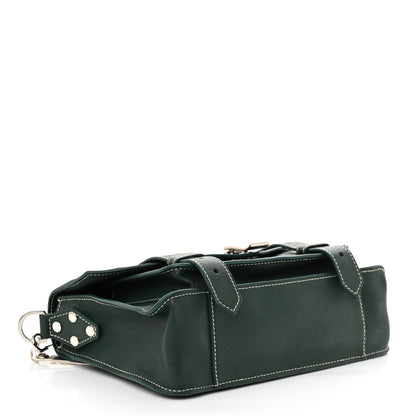Proenza Schouler Lambskin Tiny PS1 Satchel Dark Green 4 of 11