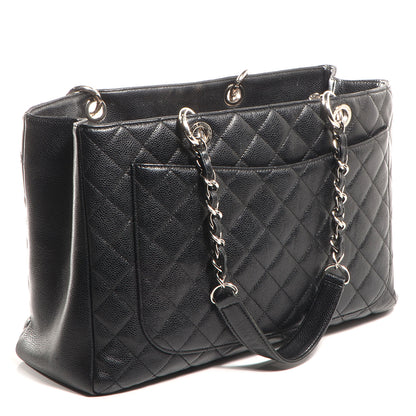 Chanel Caviar XL Grand Shopping Tote Black 3 of 7