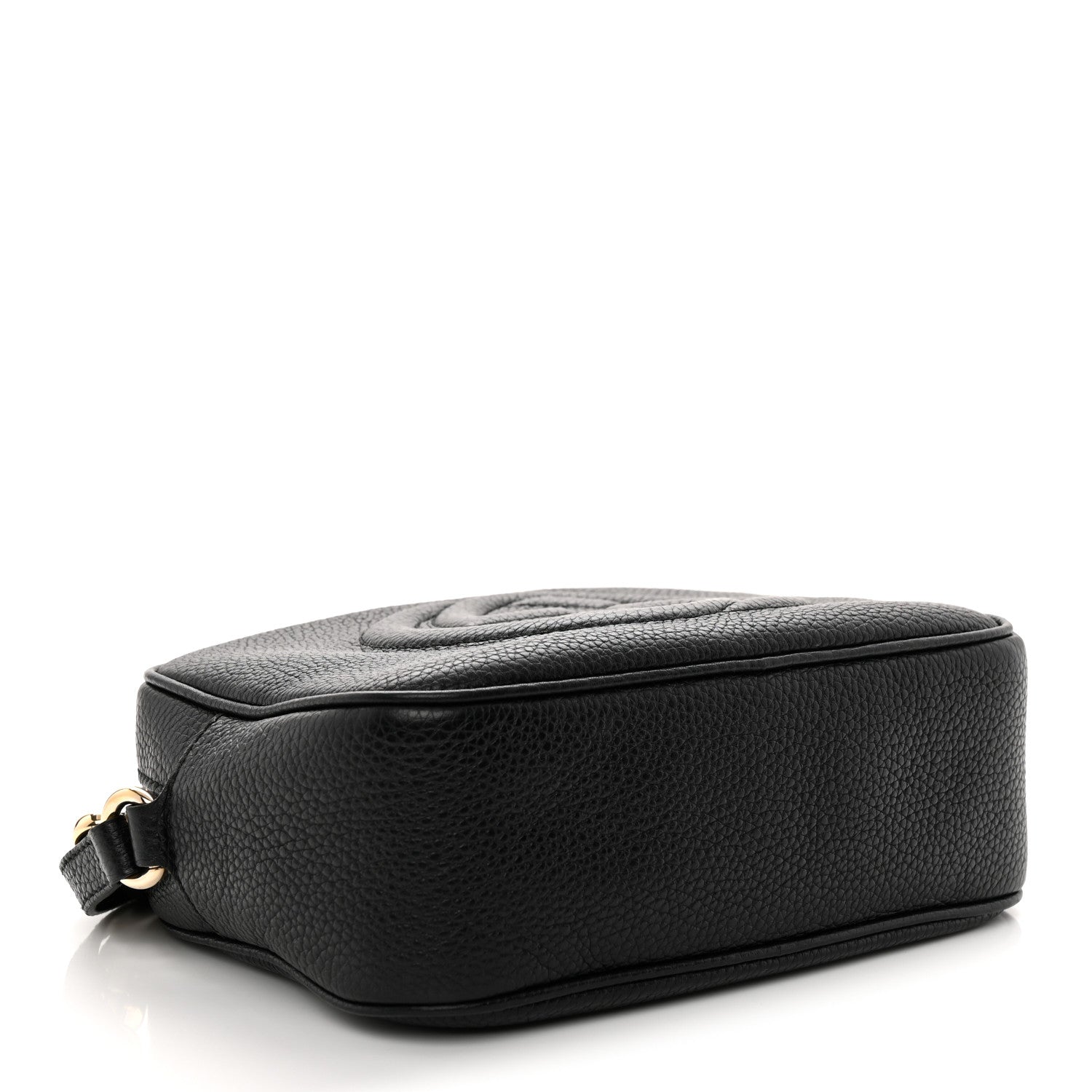 Gucci Pebbled Calfskin Soho Disco Bag Black 4 of 13