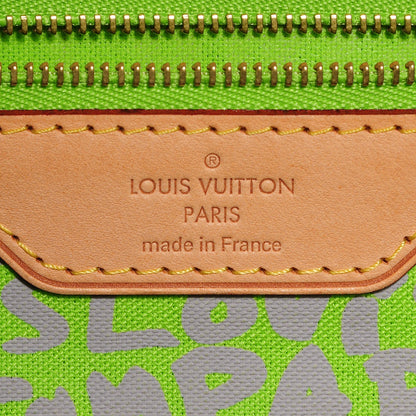 Louis Vuitton Monogram Graffiti Neverfull GM Green 6 of 7