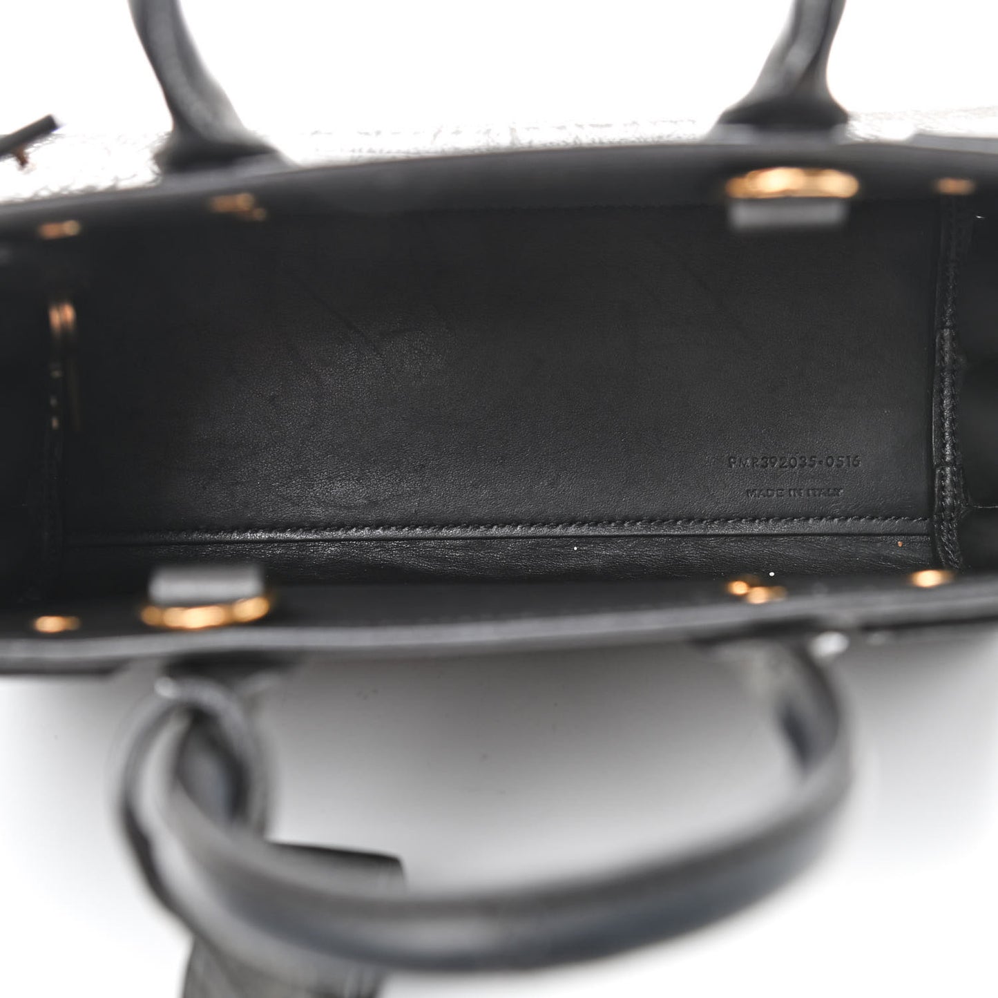 Crocodile Embossed Nubuck Nano Sac De Jour Dark Anthracite