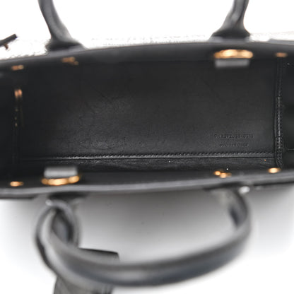 Saint Laurent Crocodile Embossed Nubuck Nano Sac De Jour Dark Anthracite 4 of 7
