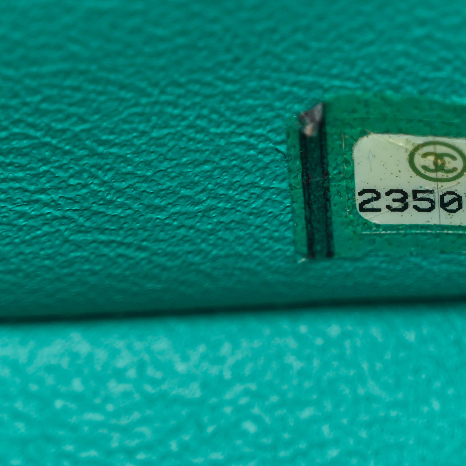 Chanel Lambskin Quilted Mini Square Flap Turquoise 7 of 13