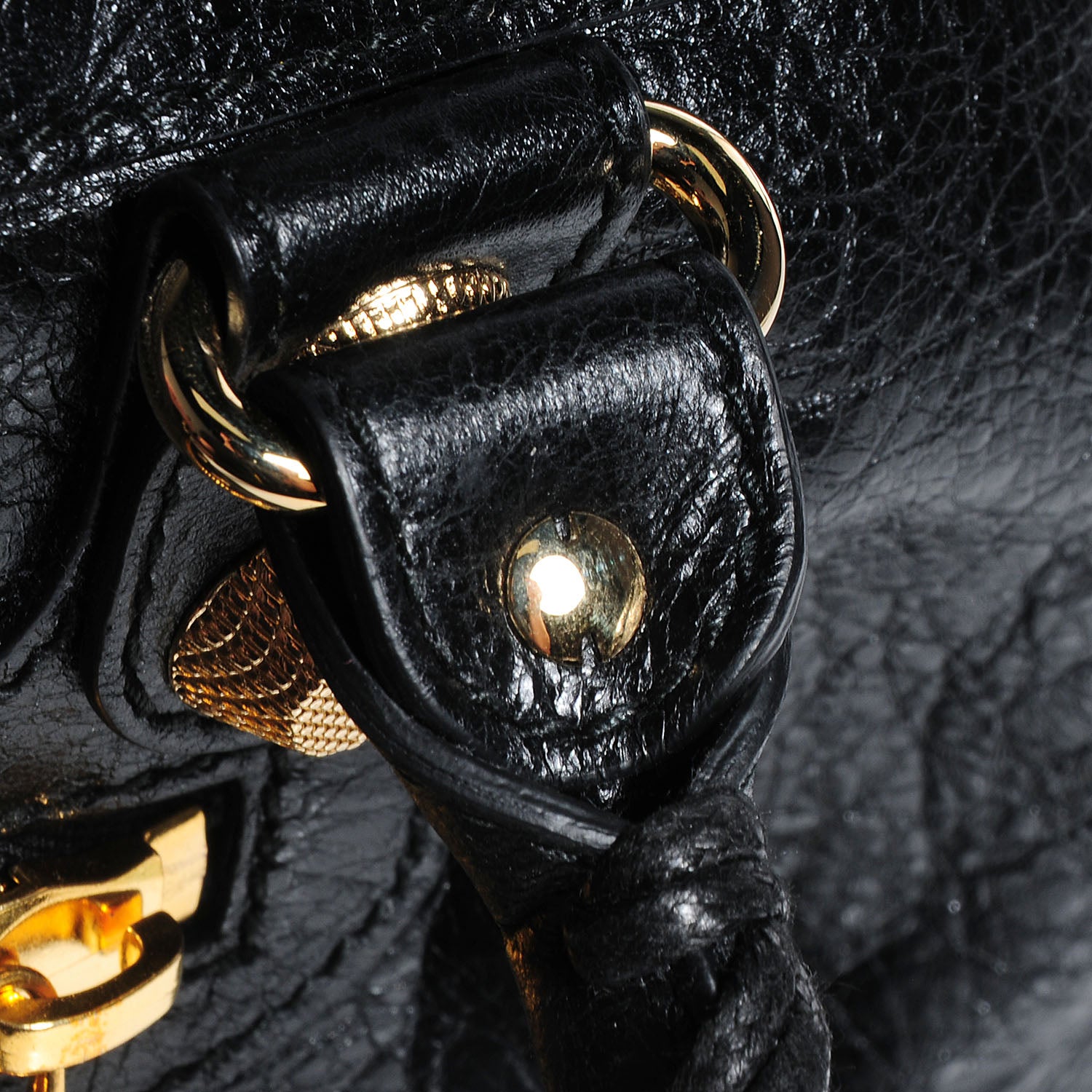 Balenciaga Agneau Giant 12 Gold Hardware Work Black 9 of 12