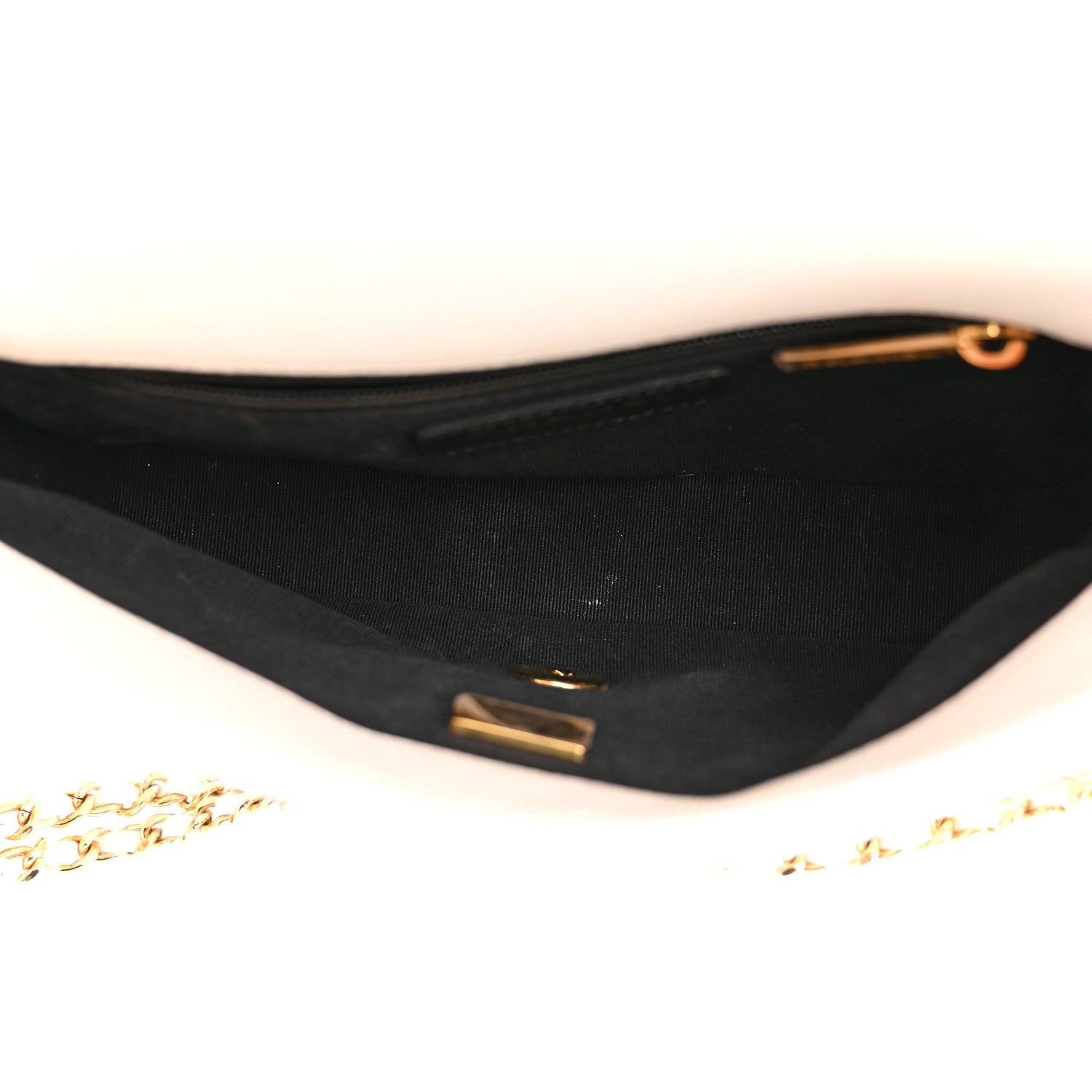 Chanel Caviar Quilted Mini CC You Flap White 5 of 21