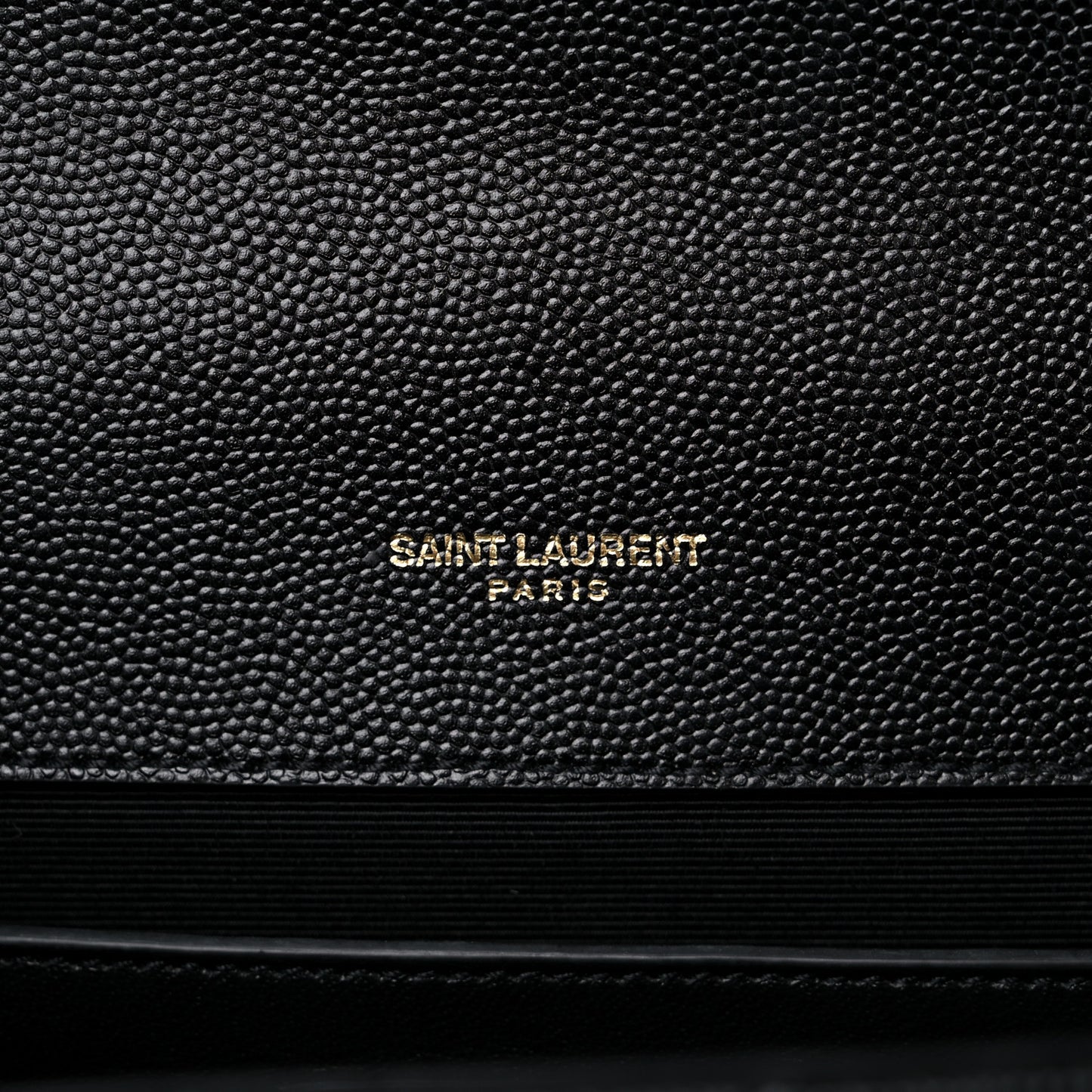 Grain De Poudre Matelasse Chevron Medium Monogram Satchel Black