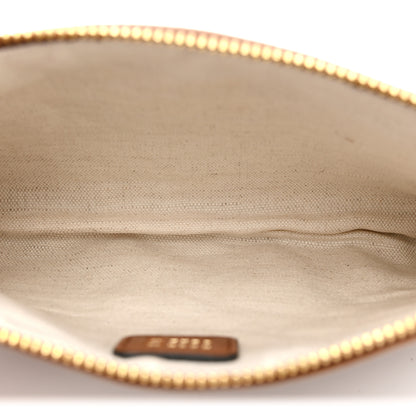 Miu Miu Nappa Aviator Mini Flat Pouch Rovere 5 of 11