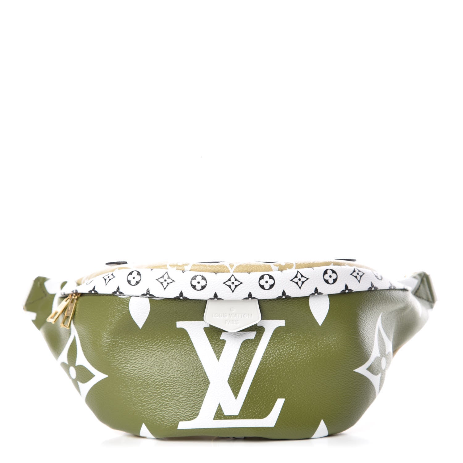 Louis Vuitton Monogram Giant Bumbag Kaki Beige 1 of 10