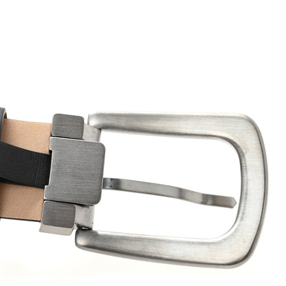Chanel Calfskin Belt 95 38 Black 7 of 7