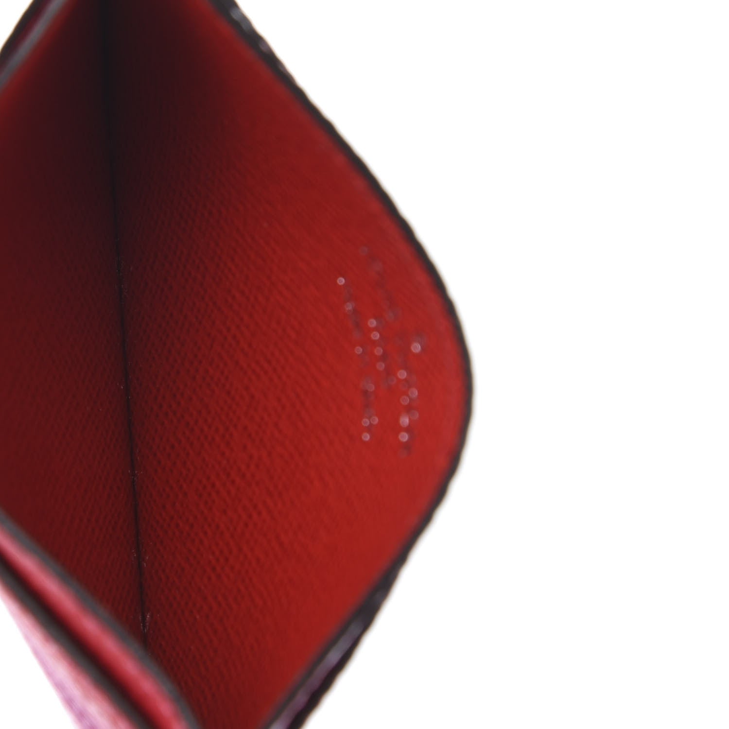 Louis Vuitton Monogram Escale Card Holder Rouge 5 of 7