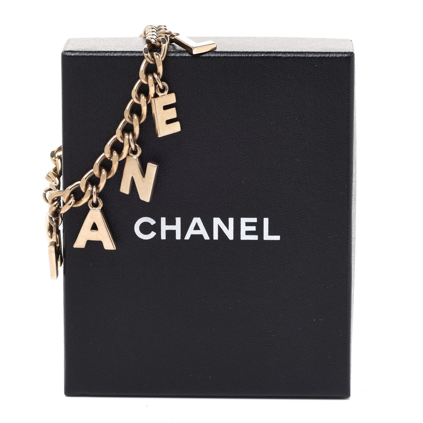 CC Logo Charms Bracelet Gold