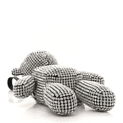 Alexander Wang Crystal Mesh Beiress Wristlet White 4 of 9