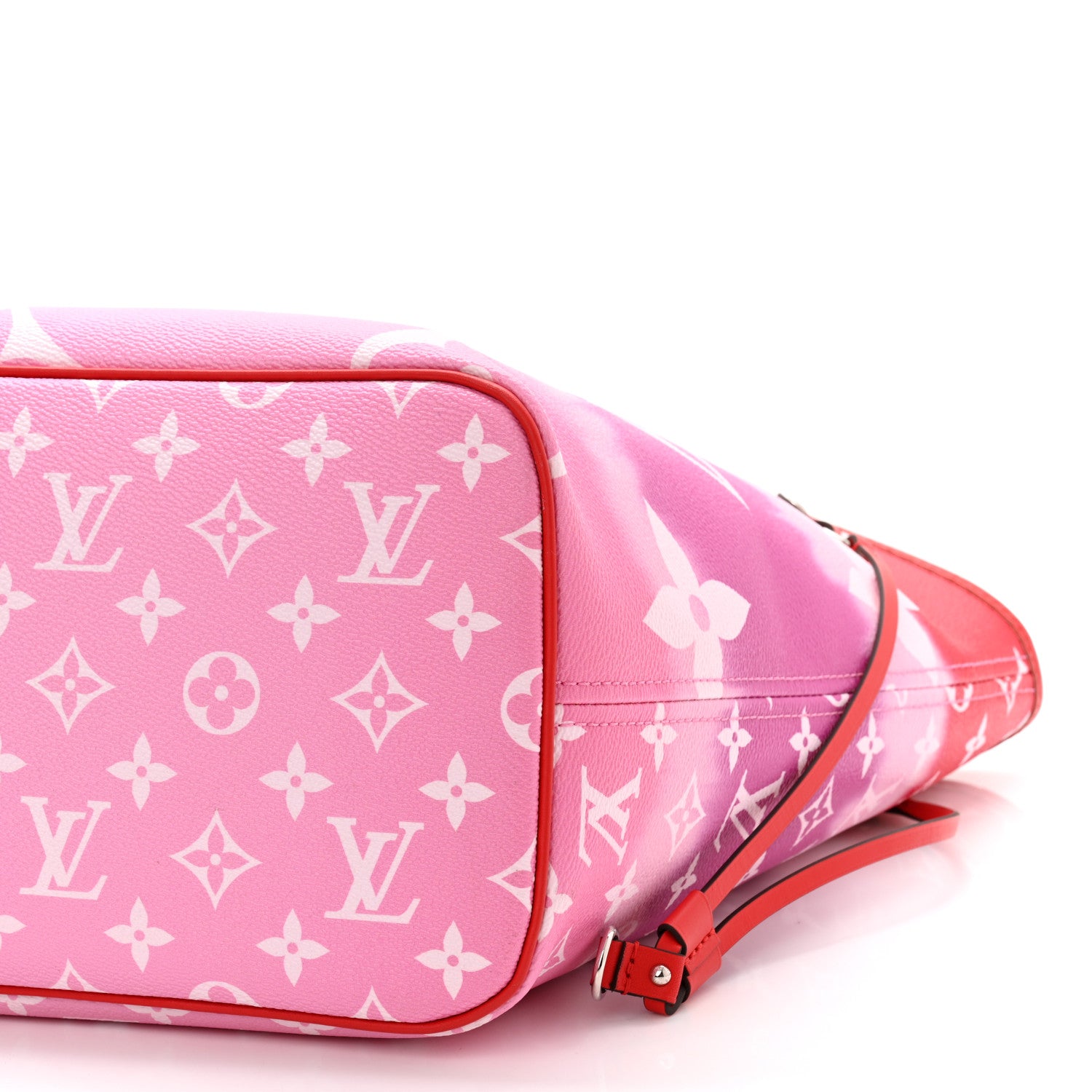 Louis Vuitton Monogram Escale Neverfull MM Rouge 11 of 12