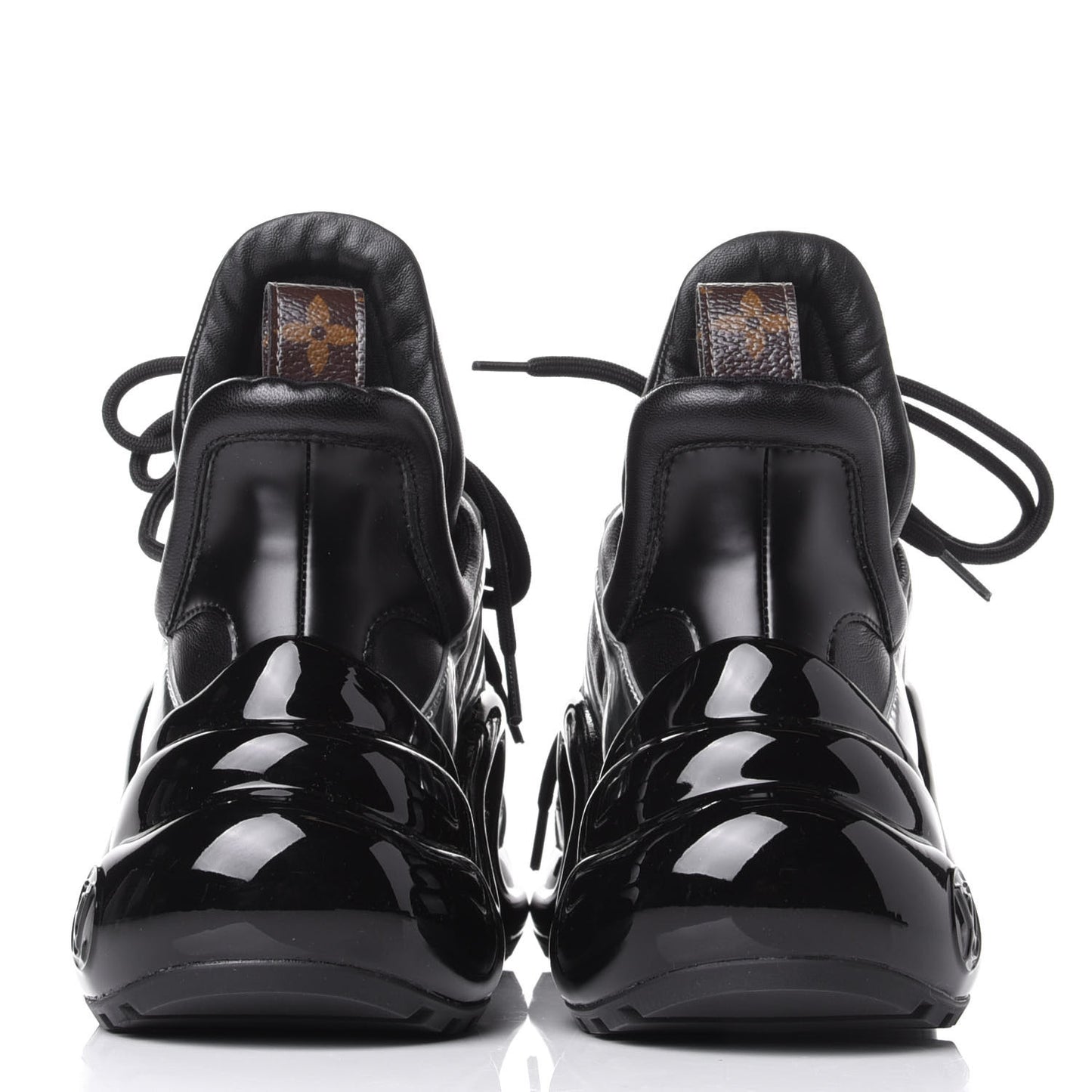 Patent LV Archlight Sneakers 36 Black Silver