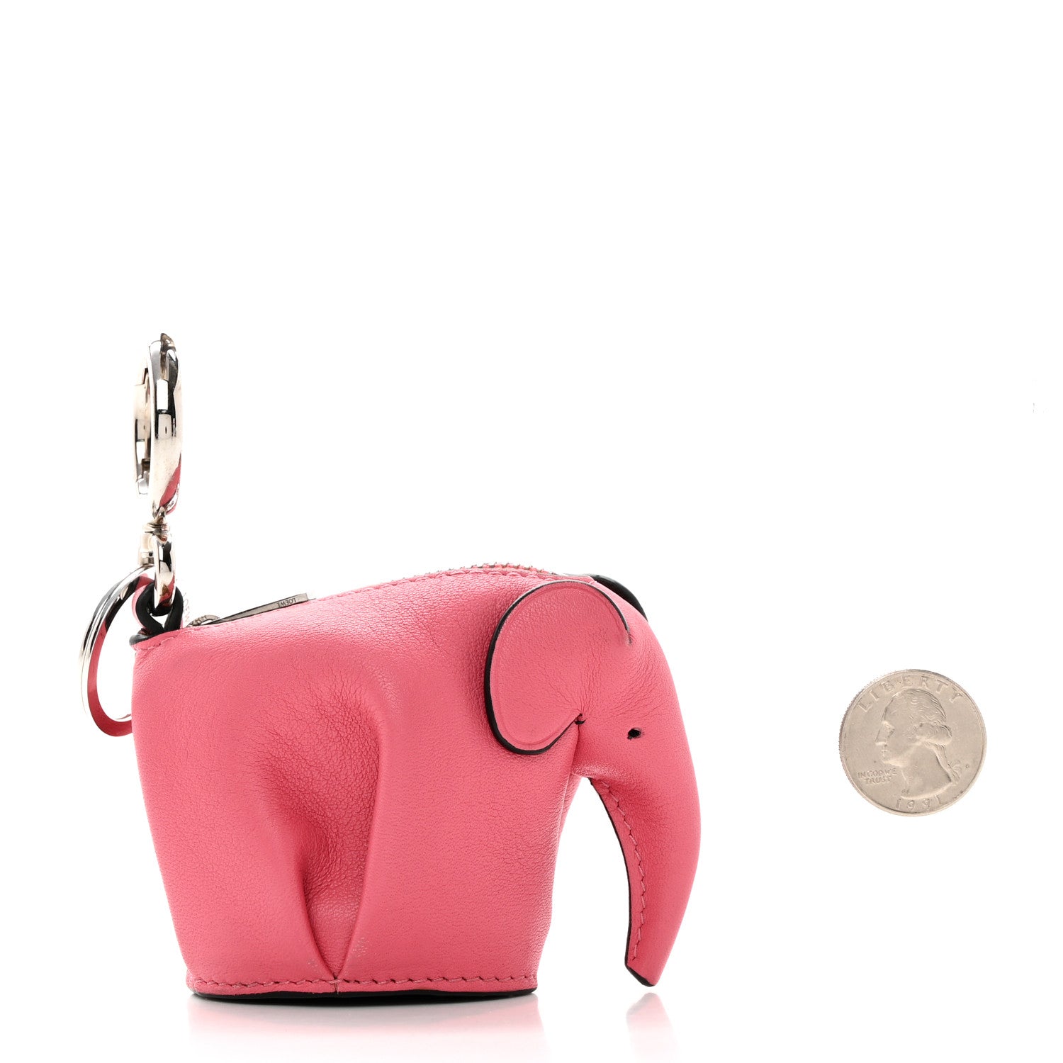Loewe Calfskin Elephant Charm Candy 2 of 8
