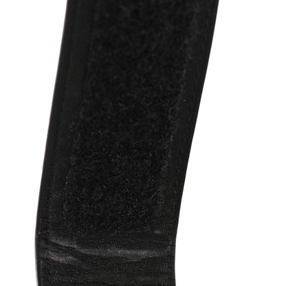 Hermes Calfskin Womens Chypre Sandals 38 Black 8 of 10