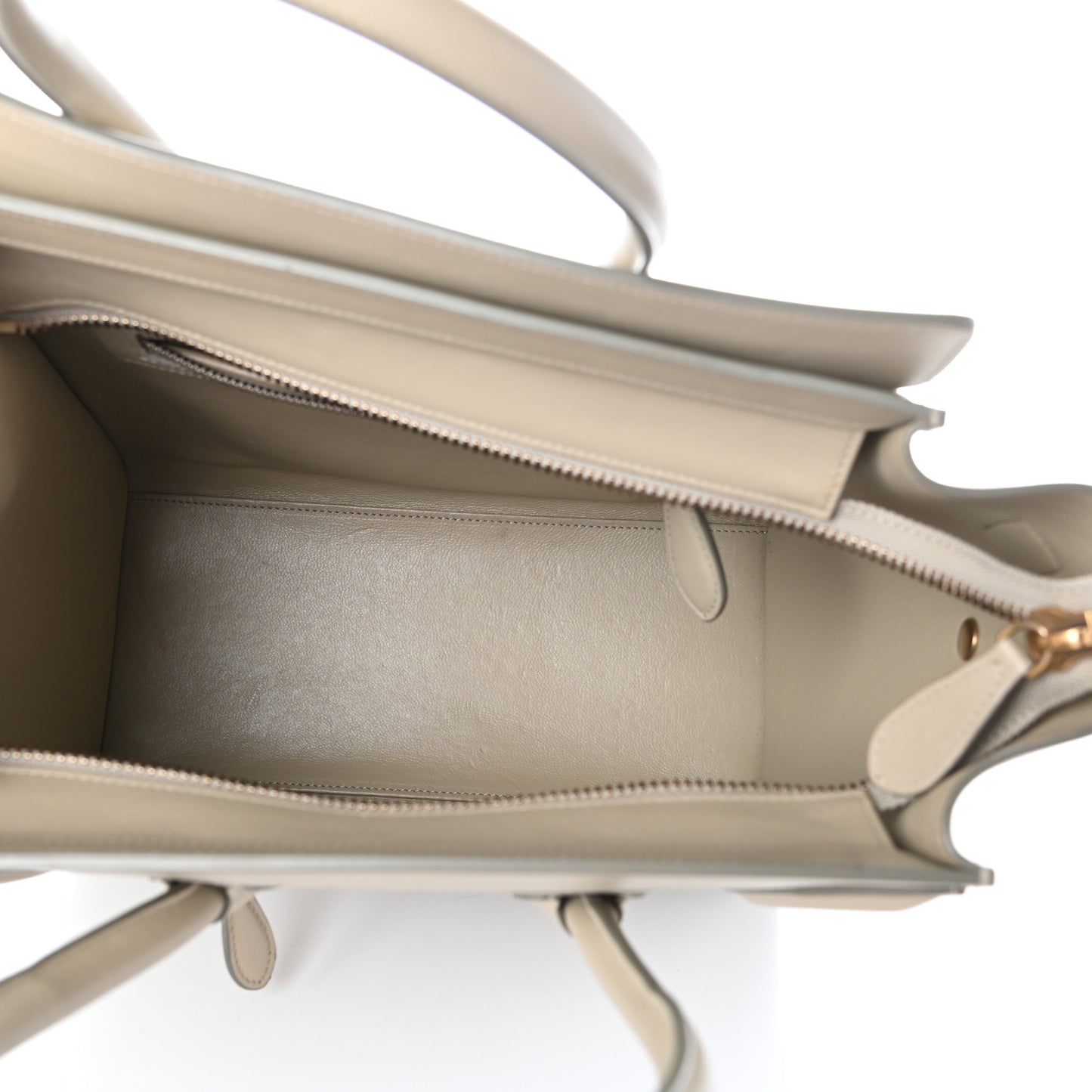 Smooth Calfskin Micro Luggage Mastic