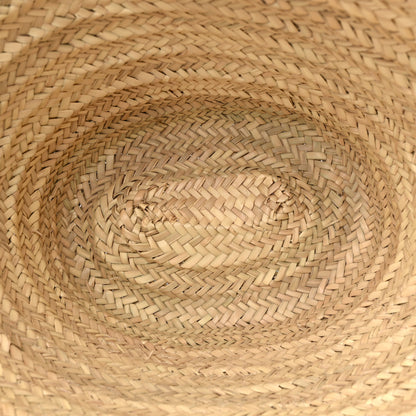 Celine X DAVID KRAMER Raffia Calfskin Panier Bag White 5 of 11