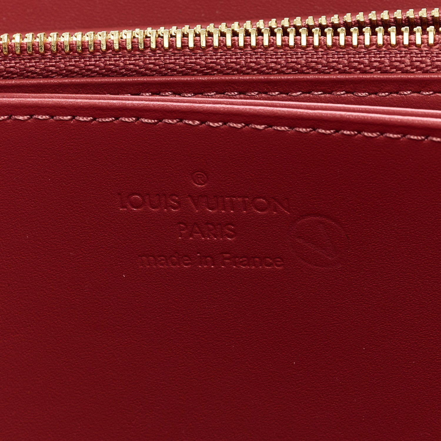 Louis Vuitton Vernis Valentine Dog Zippy Wallet Vieux Rose 6 of 6