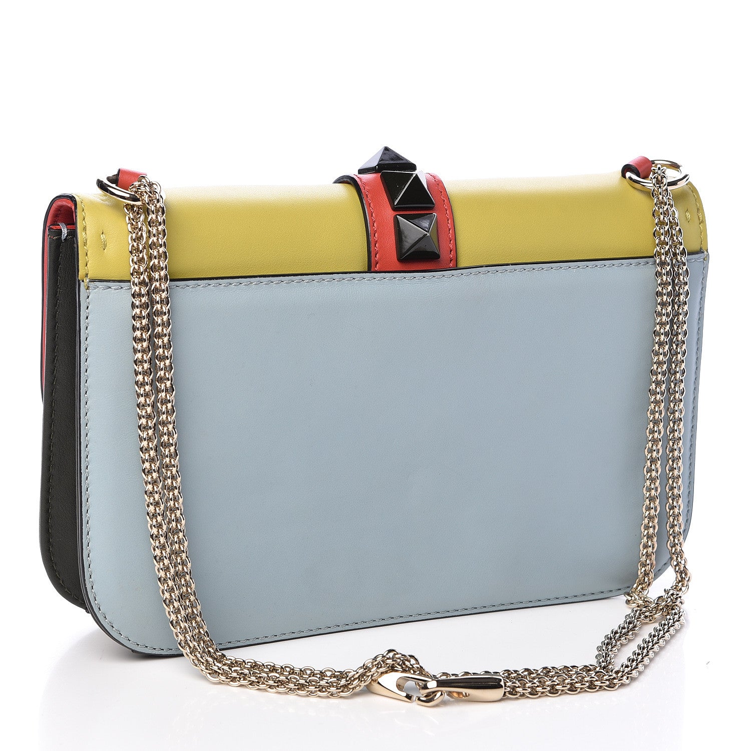 Valentino Garavani Vitello Medium Glam Lock Rockstud Flap Multicolor 3 of 13