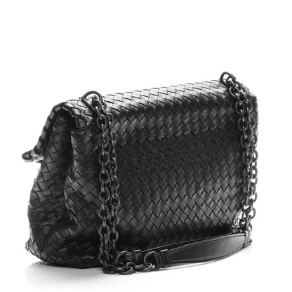 Bottega Veneta Nappa Intrecciato Medium Olimpia Bag Nero Black 3 of 9