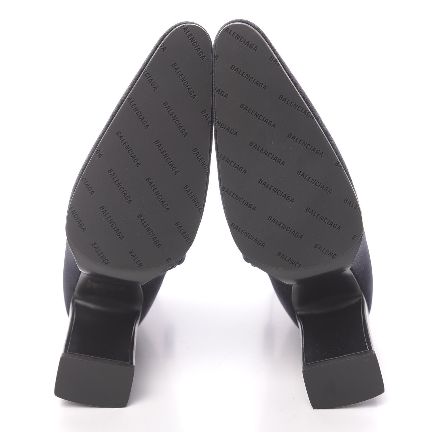 Balenciaga Smooth Velvet Ankle Boots 38 Black 5 of 9