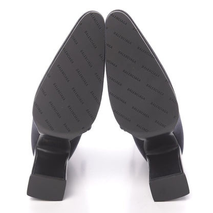 Balenciaga Smooth Velvet Ankle Boots 38 Black 5 of 9