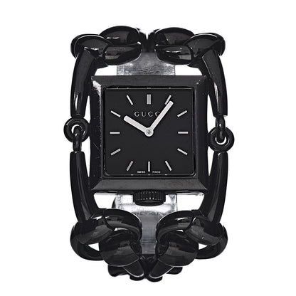 Gucci Stainless Steel 25mm Signoria Quartz Watch Black 1 of 5