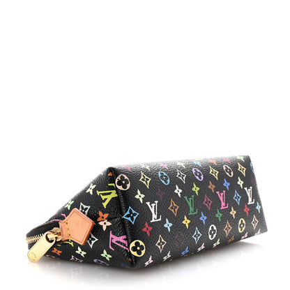 Louis Vuitton Monogram Multicolor Cosmetic Pouch Black Grenade 4 of 6