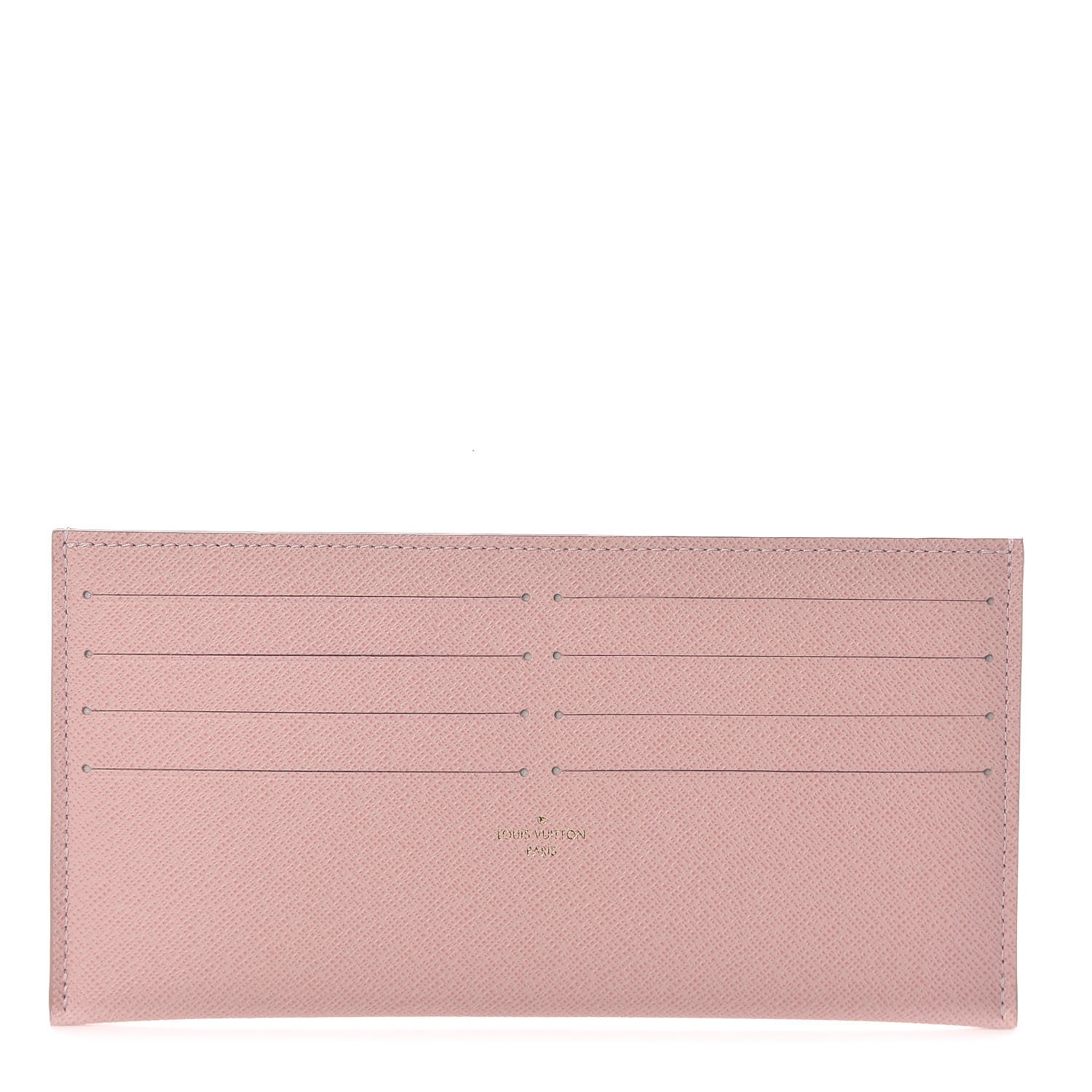 Louis Vuitton Calfskin Felicie Card Holder Insert Rose Ballerine 1 of 6