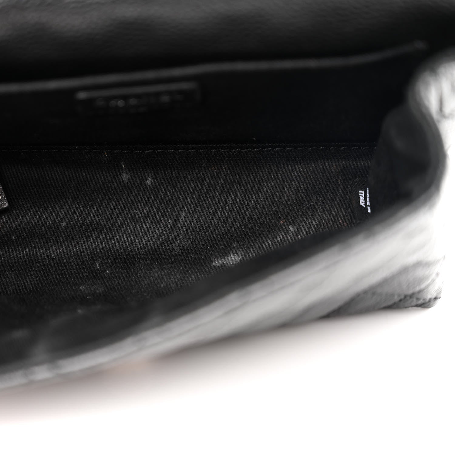 Chanel Grained Calfskin Quilted 2.55 Reissue Flap Belt Bag Clutch Black 13 of 13