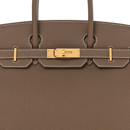 Hermes Togo Birkin 30 Etoupe 8 of 10