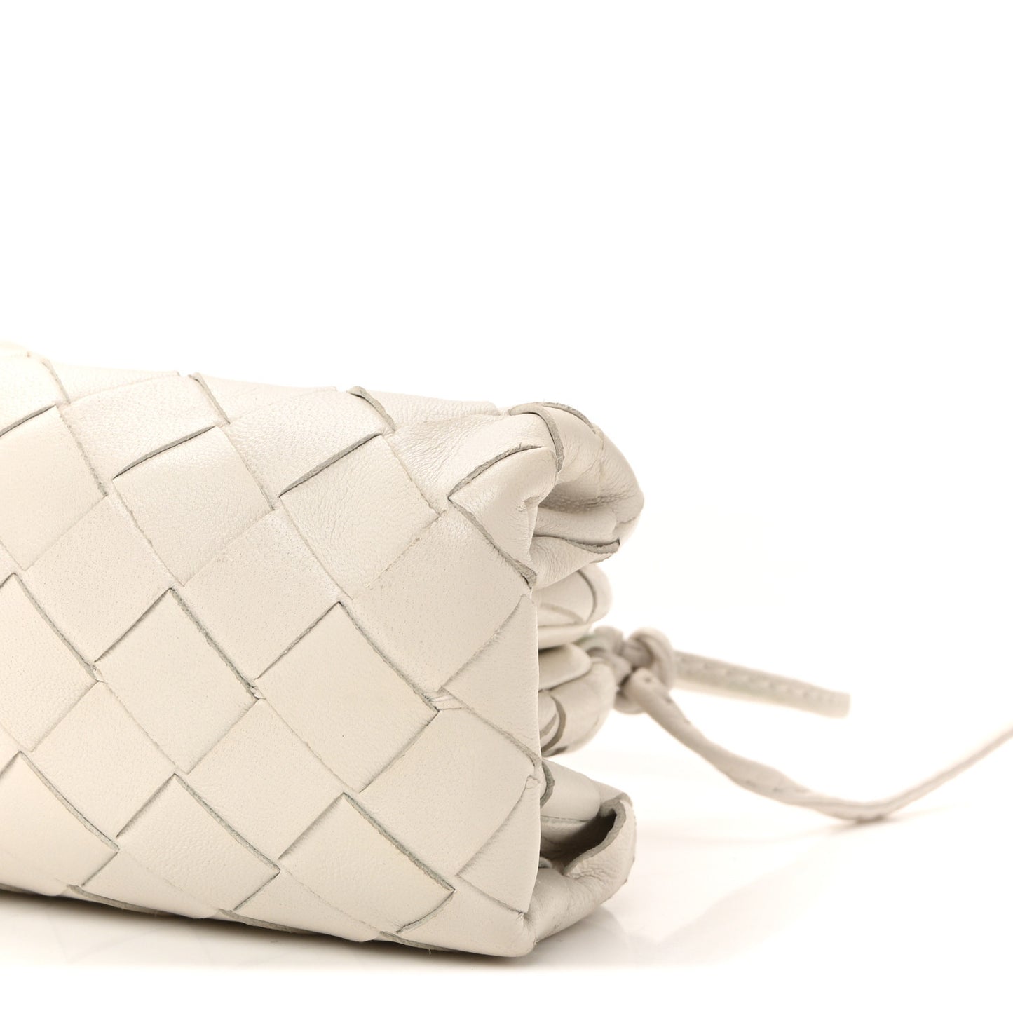 Nappa Intrecciato The Mini Pouch Chalk