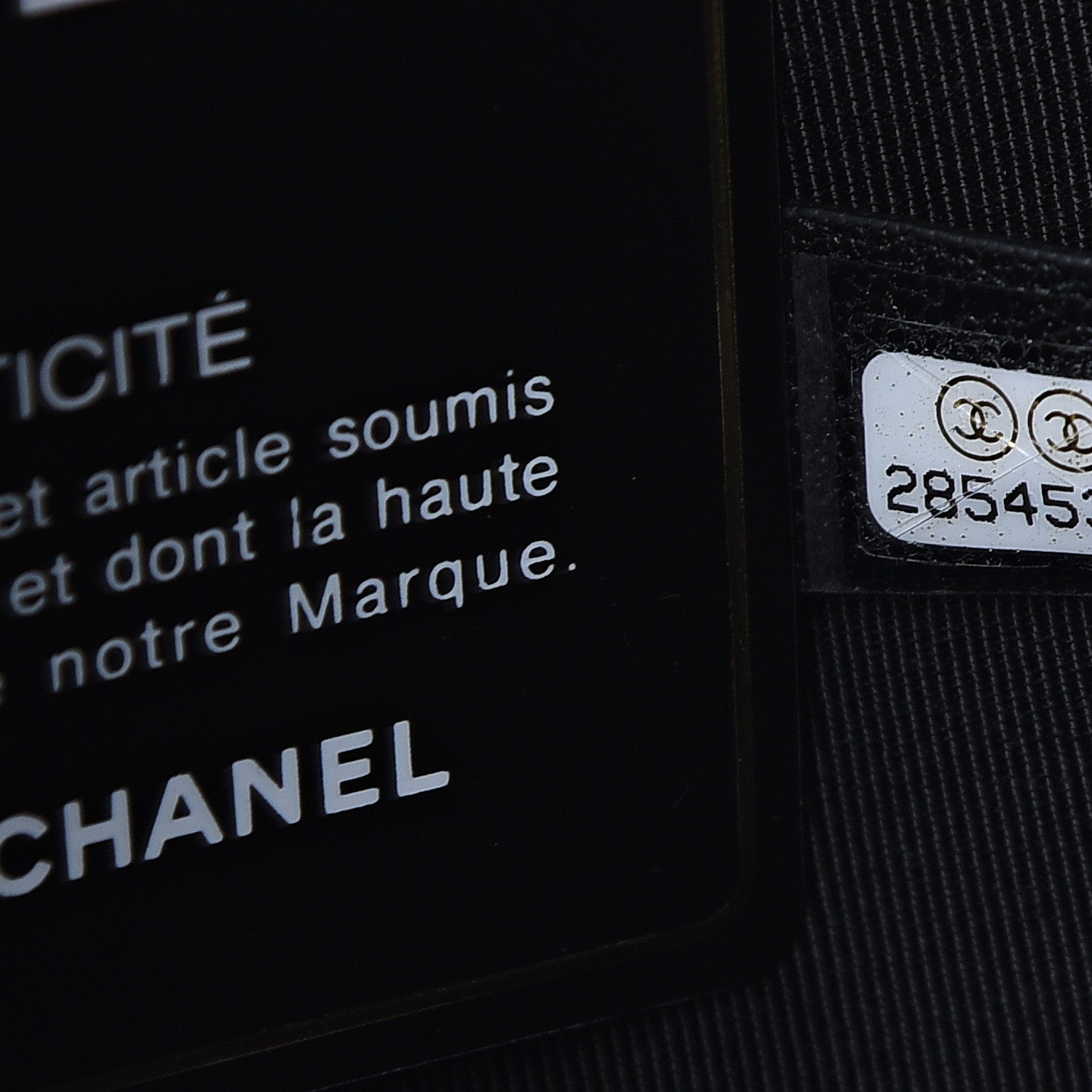 Chanel Lambskin Quilted Large Cosmetic Case Black 6 of 7