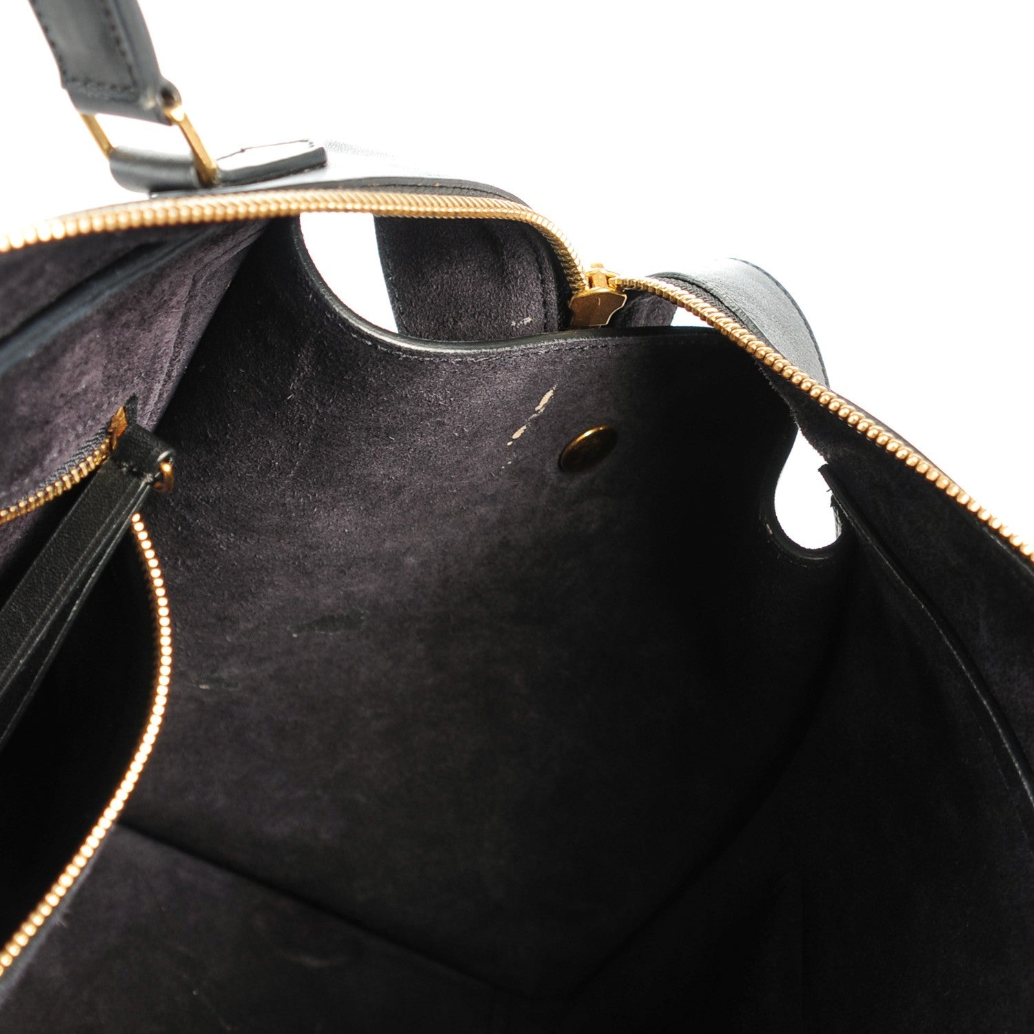 Celine Smooth Calfskin Small Ring Bag Black 7 of 9