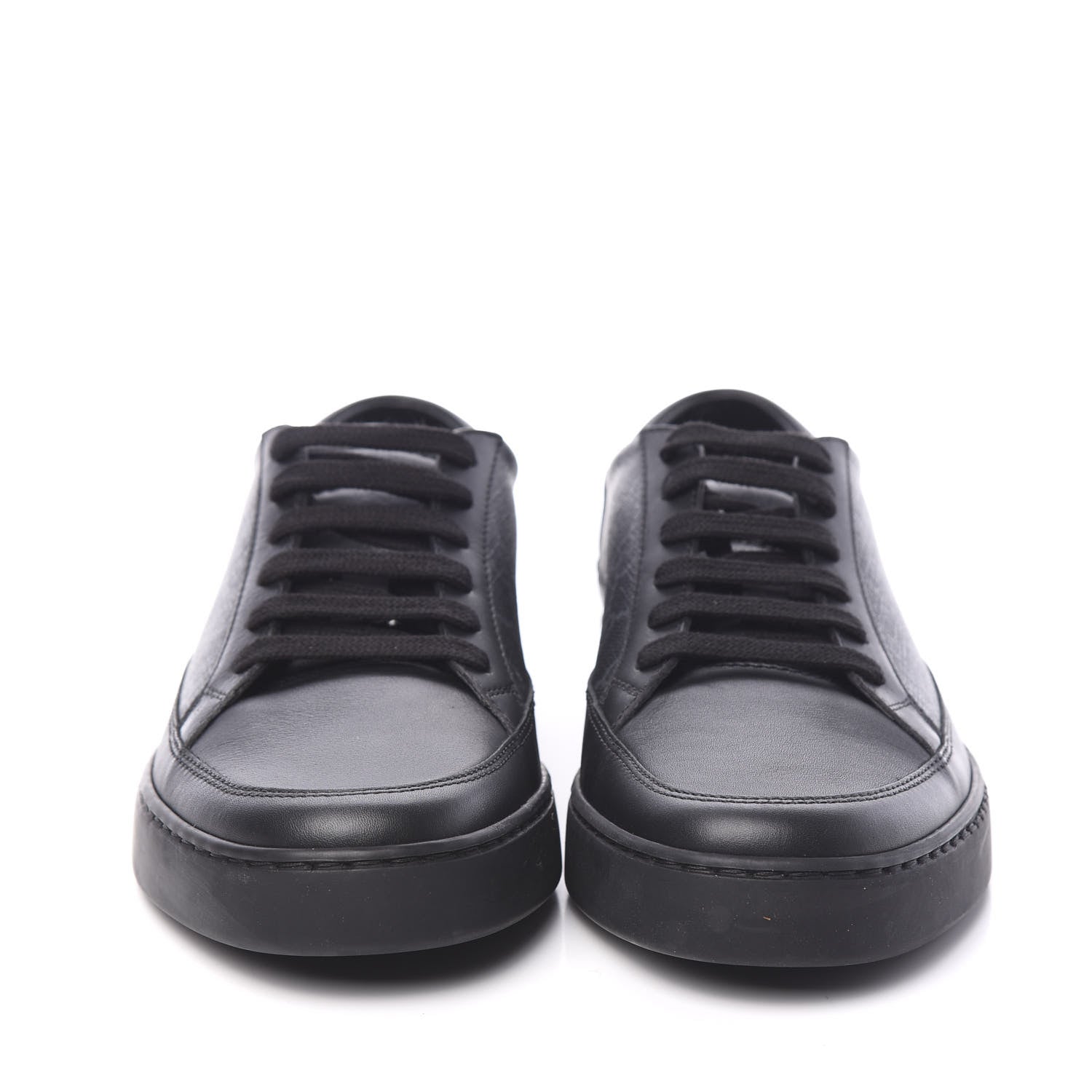 Gucci GG Supreme Monogram Mens Sneakers 6.5 Black 2 of 9