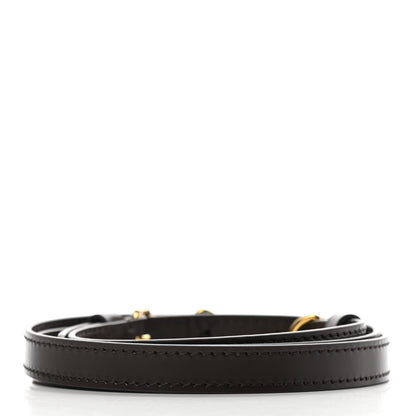 Louis Vuitton Calfskin 16mm Adjustable Shoulder Strap Brown 2 of 4