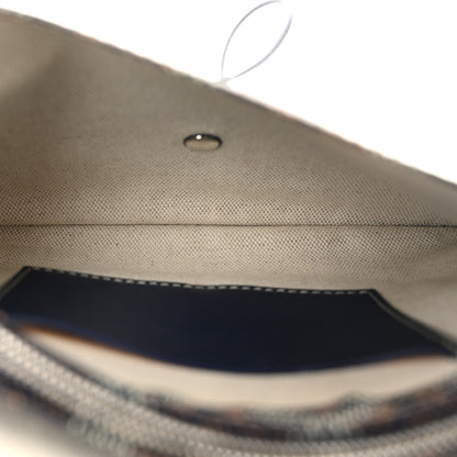 Goyard Goyardine Plumet Wallet Clutch Navy 5 of 9