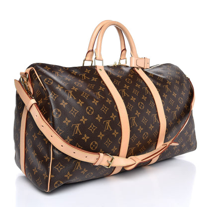 Louis Vuitton Monogram Keepall Bandouliere 50 4 of 11