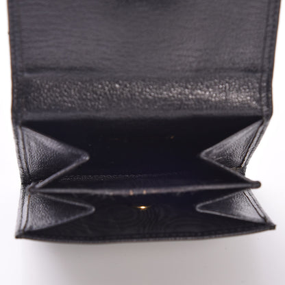 Chanel Goatskin Compact CC Flap Wallet Black 5 of 22