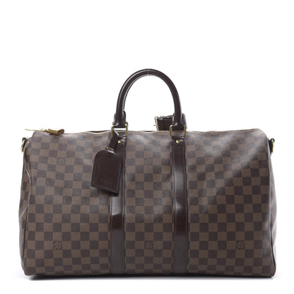 Louis Vuitton Damier Ebene Keepall Bandouliere 45 1 of 17