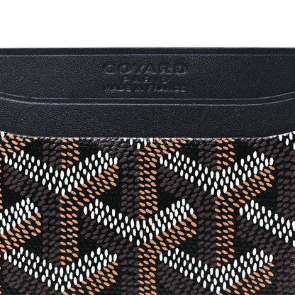Goyard Goyardine Saint Sulpice Card Holder Black 7 of 8